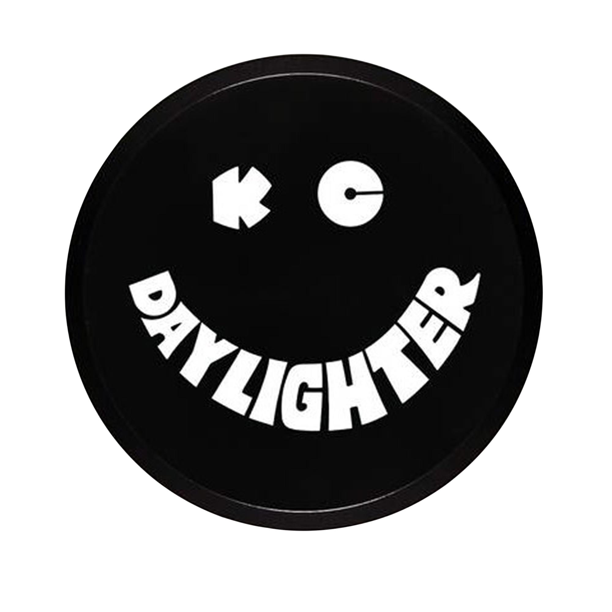 Head Light Cover 6 Inch Plastic Day Lighter Black/White Pair KC HiLiTES