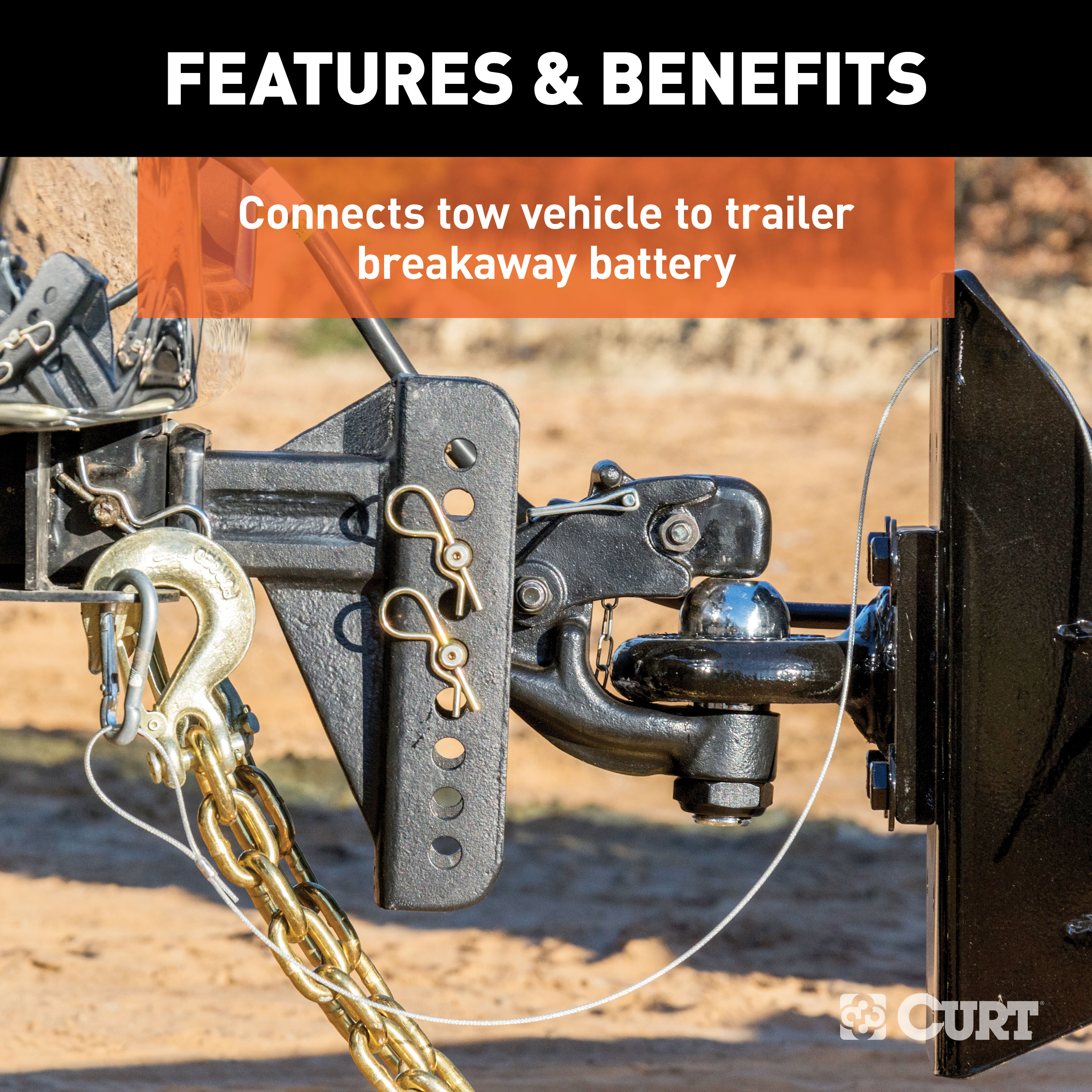 CURT Trailer Breakaway Switch Model 52010