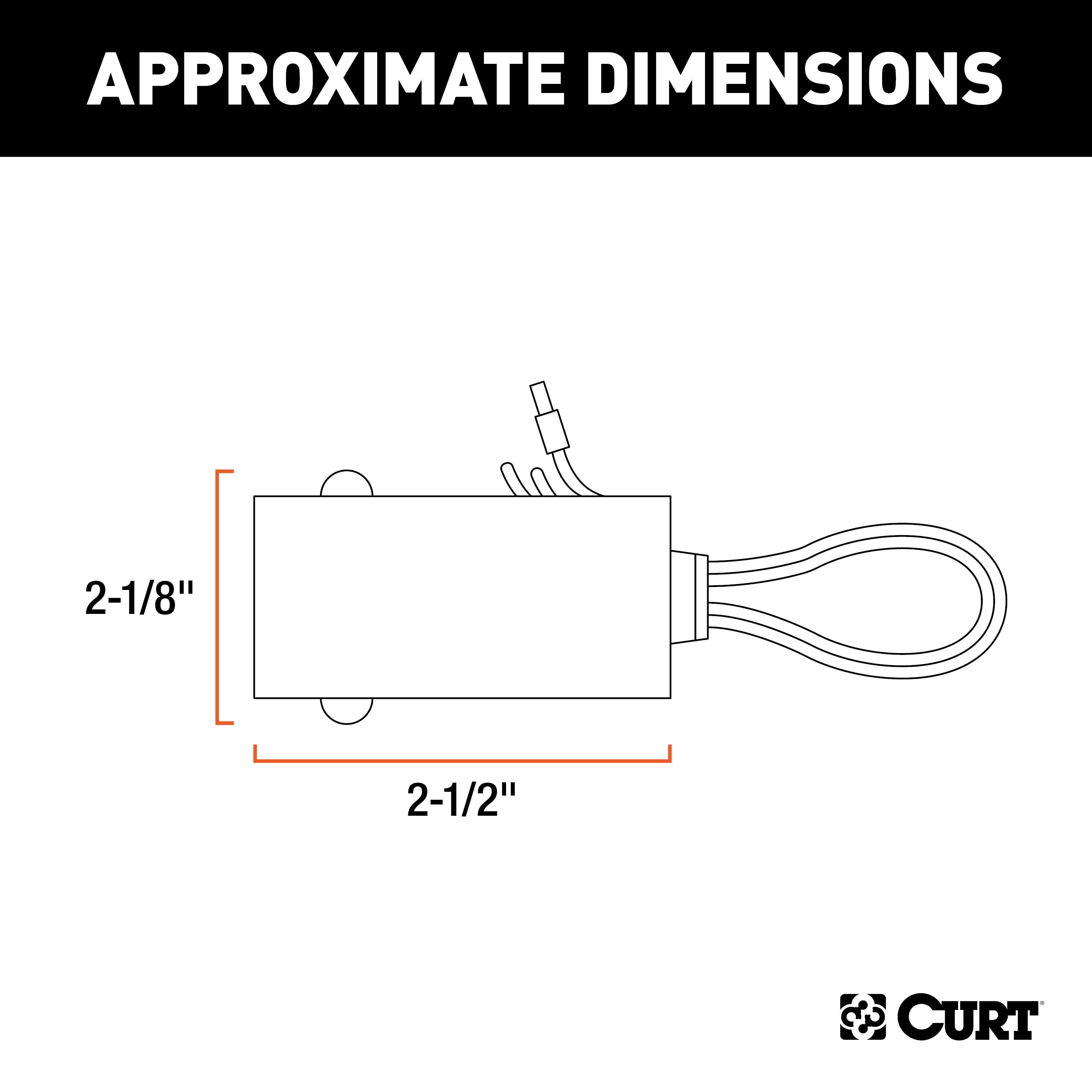 CURT Trailer Breakaway Battery Charger Model 52025