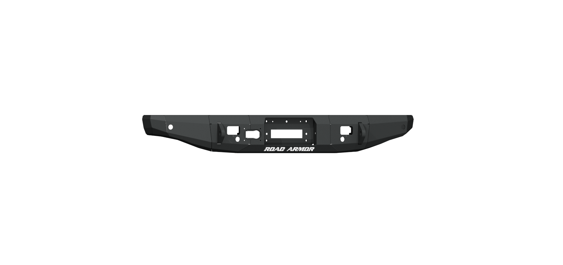 Stealth Rear Full Width Winch Bumper - Texture Black 2020-2025 Jeep JT