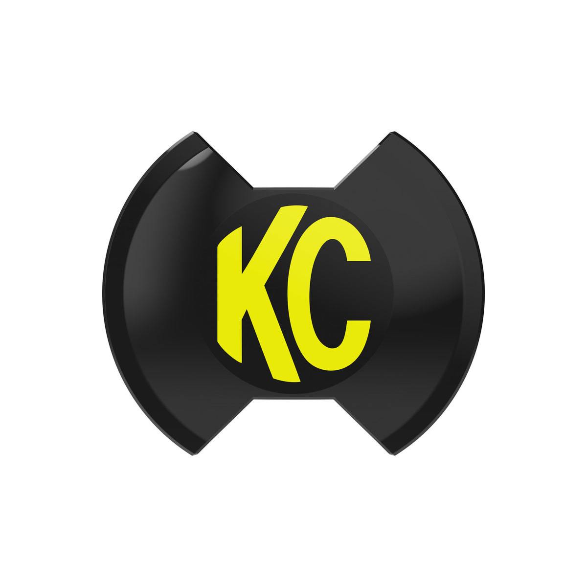 SlimLite 8 Inch LED Light Cover Black KC HiLiTES