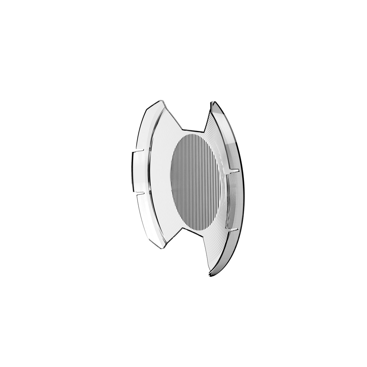 SlimLite 8 Inch LED Light Shield SAE Driving Clear KC HiLiTES
