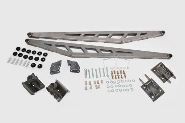 McGaughy's Traction Bar Kit 2011-2019 Silverado/Sierra 2500/3500 Raw Finish