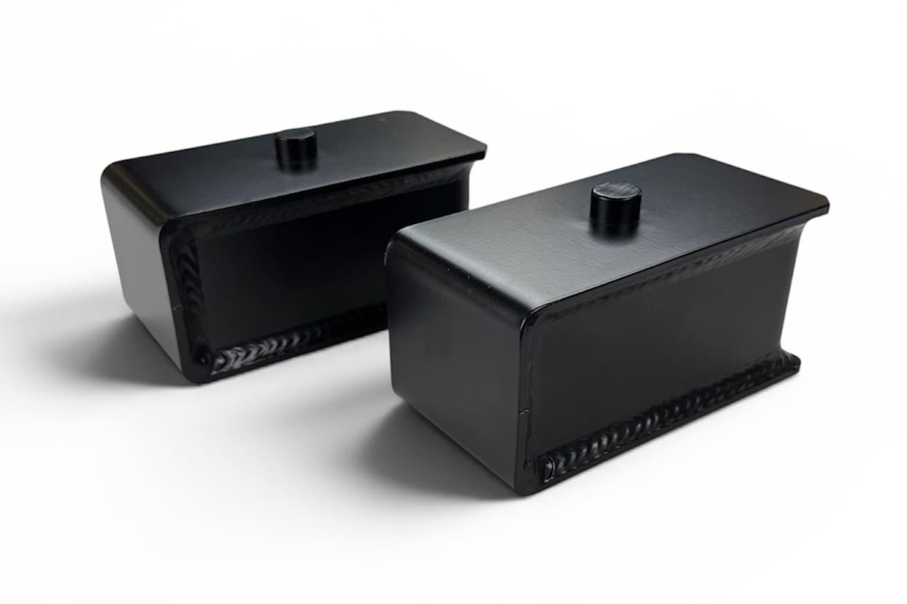 McGaughys 2.8 Inch Rear Lift Blocks 2020-2026 Silverado/Sierra 2500/3500