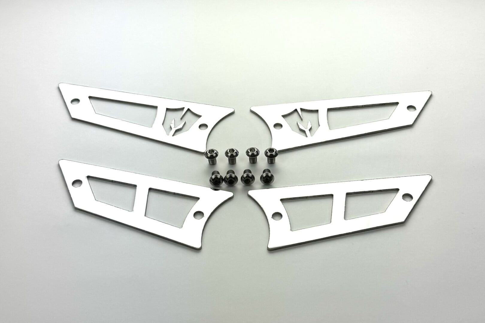 McGaughy's Replacement Stainless Steel Badges for Upper Control Arms 2020-2026 Silverado/Sierra 2500/3500