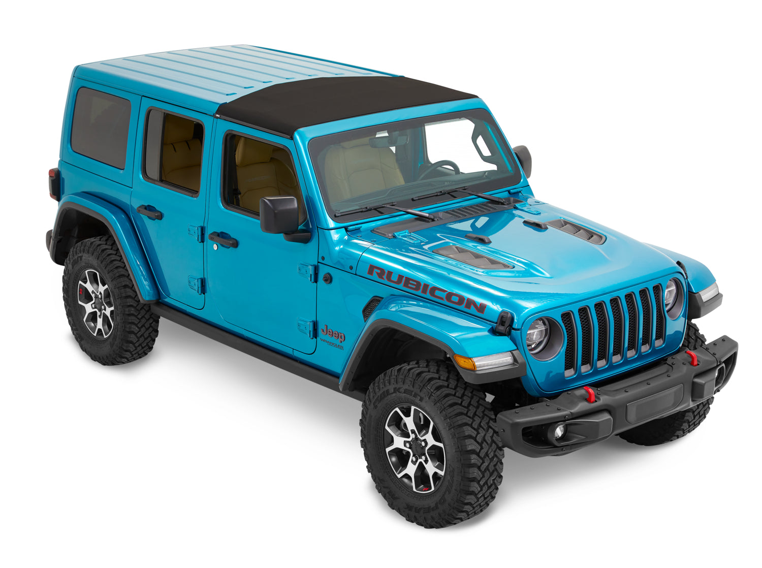 Sunrider for Hardtop Jeep '20-26 Gladiator '18-26 Wrangler JL Premium Black Twill Bestop
