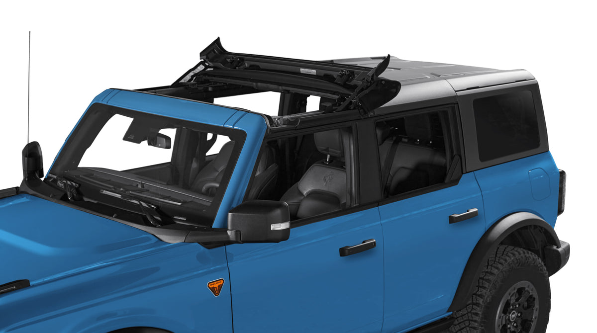 Sunrider for Hardtop 21-27 Bronco Bronco Raptor 4-Door (Premium Black Twill) Bestop