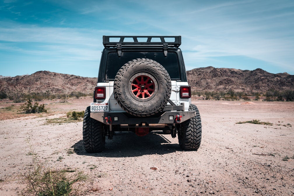 2019-2020 Wrangler JL Tire Carrier Single Action (Fits Jl-2965 Bumper) Body Armor 4X4