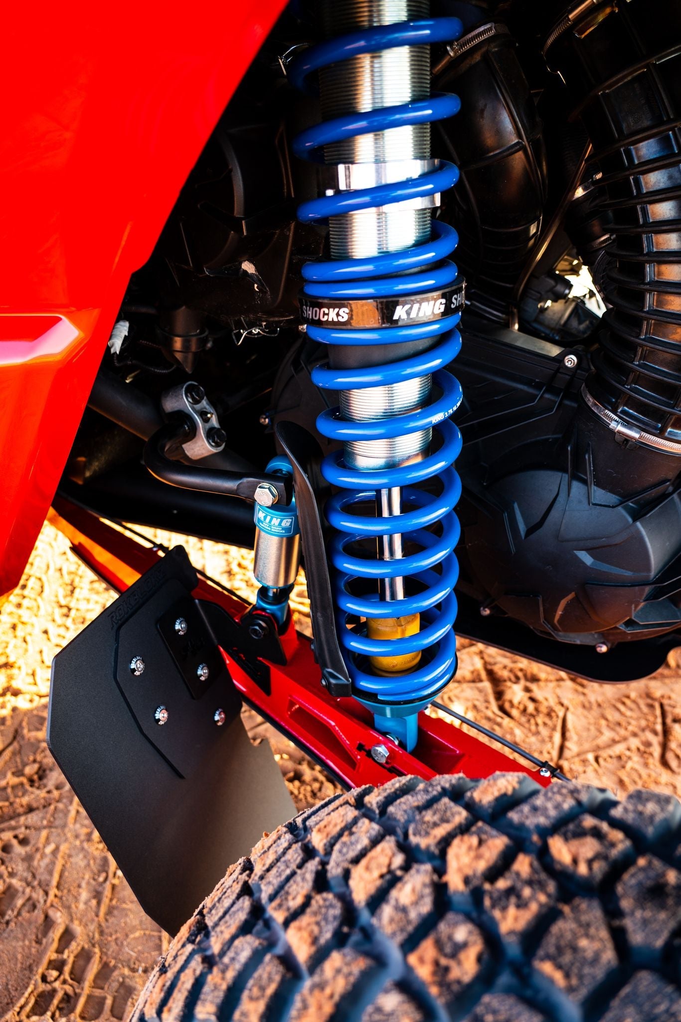 HCR Can-Am Maverick X3 Trailing Arm Mud Flaps