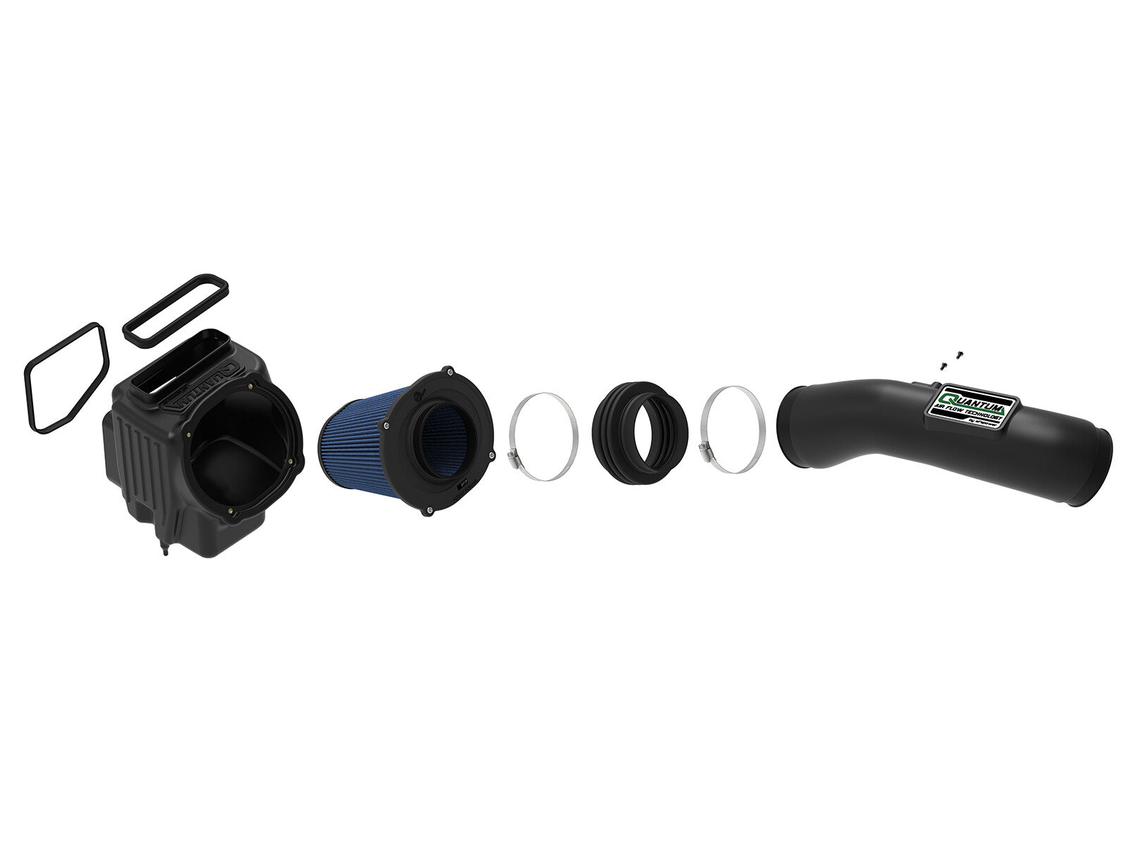 Quantum Cold Air Intake System w/ Pro 5R Filter GM Diesel Trucks 17-19 V8-6.6L (td) L5P aFe Power