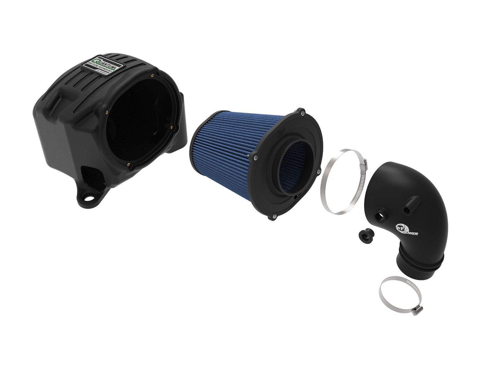 Quantum Cold Air Intake System w/ Pro 5R Filter Ford Ranger 19-23 L4-2.3L (t) aFe Power