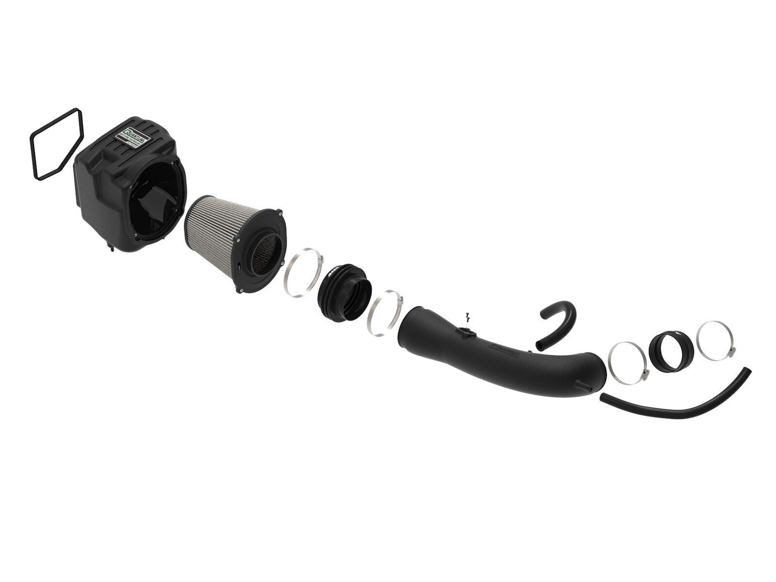 Quantum Cold Air Intake System w/ Pro Dry S Filter GM Silverado/Sierra 1500 14-19 V8-5.3/6.2L aFe Power