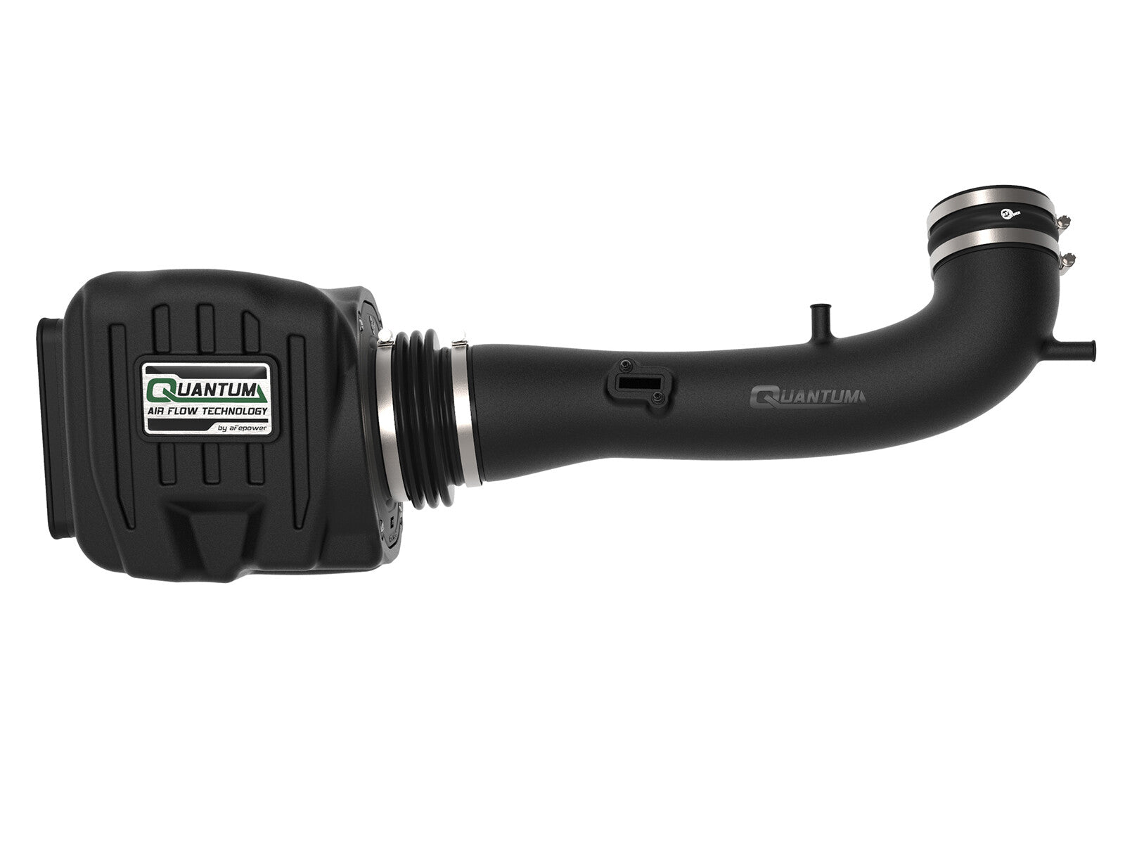 Quantum Cold Air Intake System w/ Pro Dry S Filter GM Silverado/Sierra 1500 14-19 V8-5.3/6.2L aFe Power