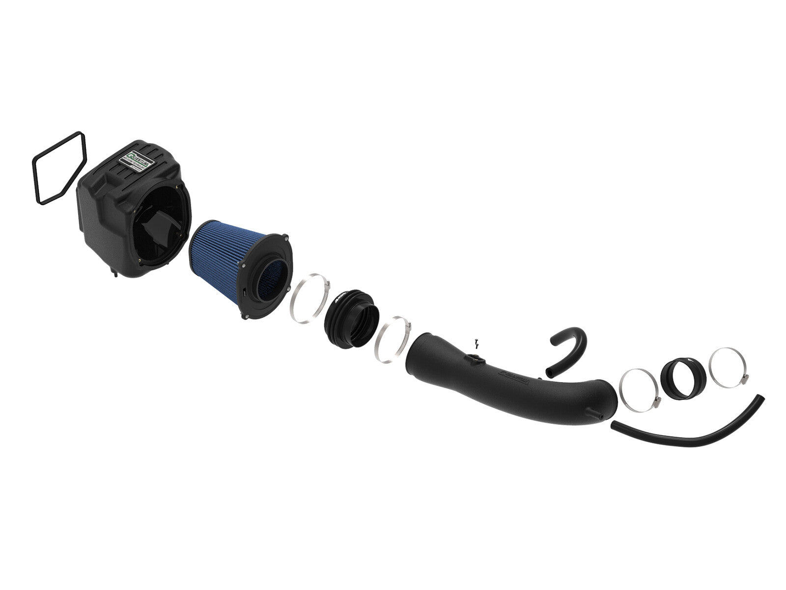 Quantum Cold Air Intake System w/ Pro 5R Filter GM Silverado/Sierra 1500 14-19 V8-5.3/6.2L aFe Power