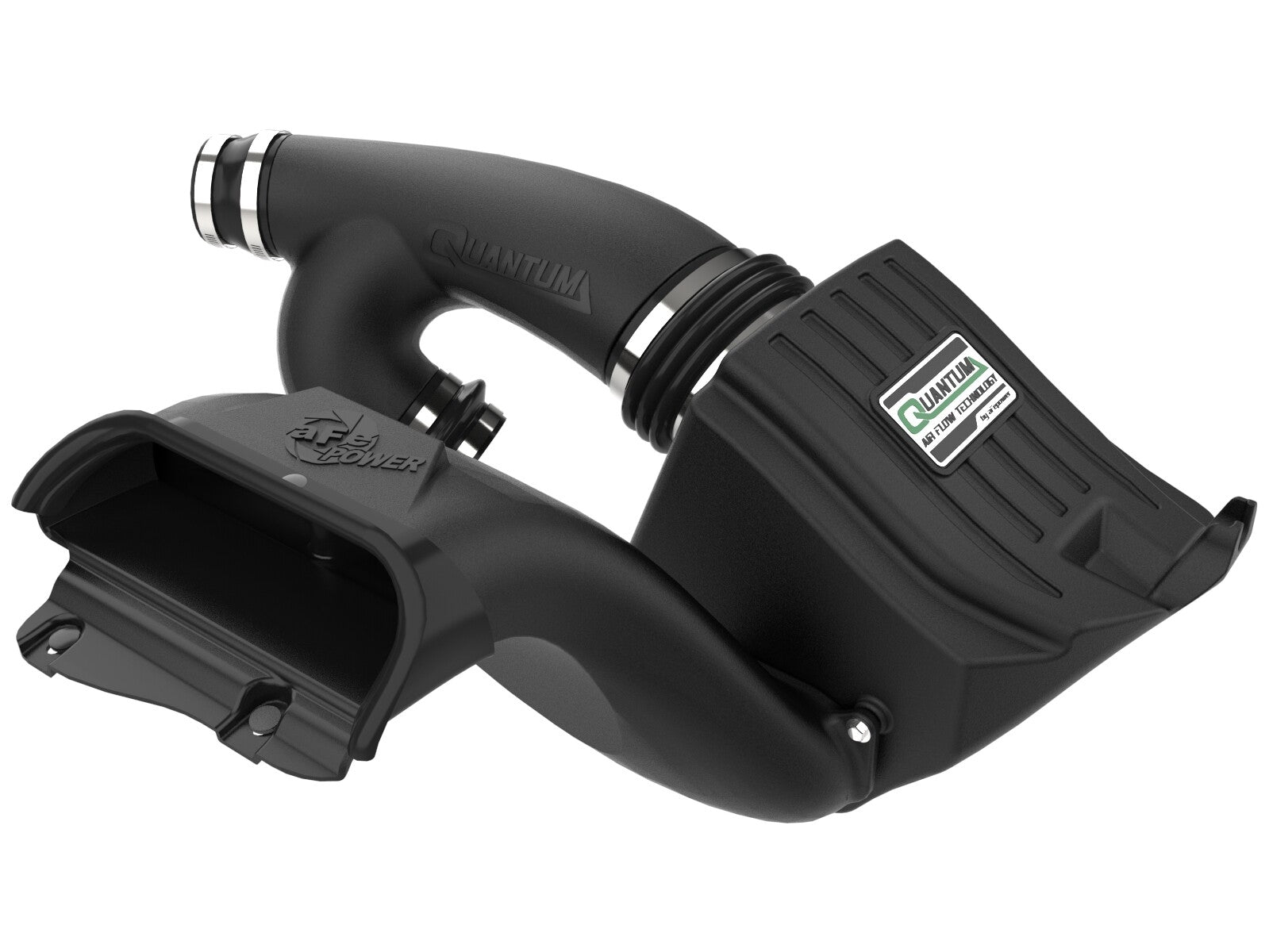 Quantum Cold Air Intake System w/ Pro Dry S Filter Ford F-150/Raptor 15-26 V6-2.7L (tt)/V6-3.5L (tt) aFe Power