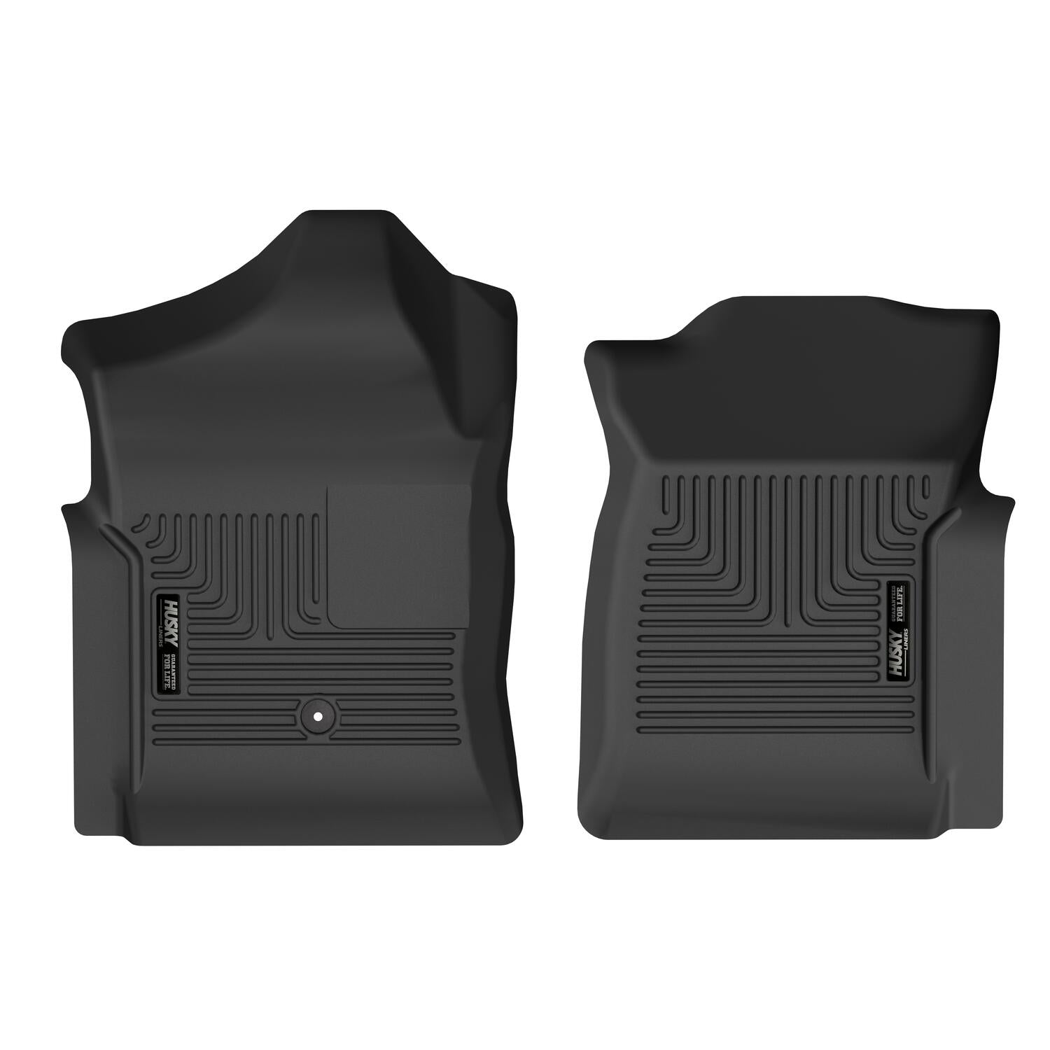 X-act Contour Front Floor Liners For 1999-2007 Silverado/Sierra 1500/1500 Classic/2500/2500 HD/2500 HD Classic/3500/3500 Classic Husky Liners