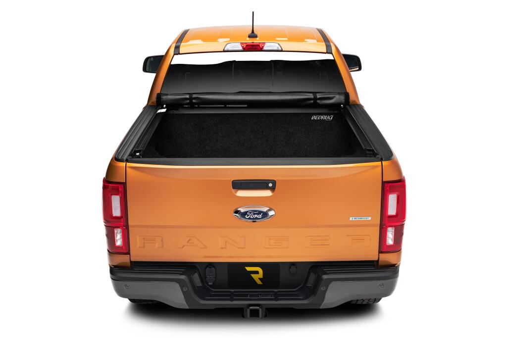 Lo Pro Tonneau Cover Black 2019-2023 Ford Ranger 5 Foot Bed Truxedo