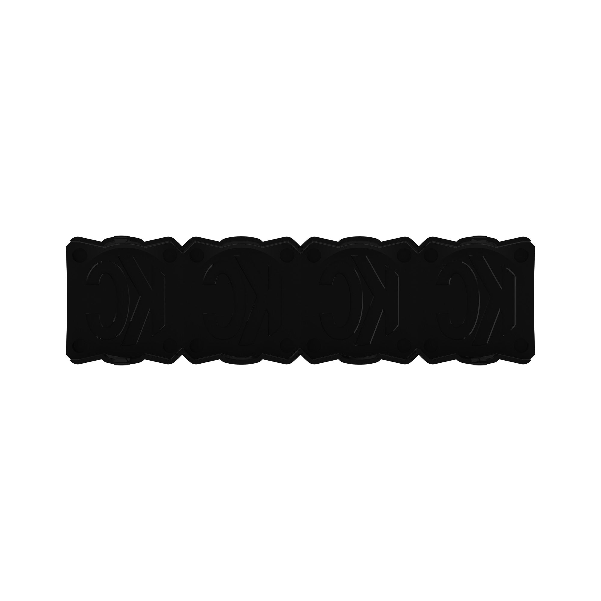 Head Light Cover Flex Era Bar 10 Inch Black/Yellow Each KC HiLiTES