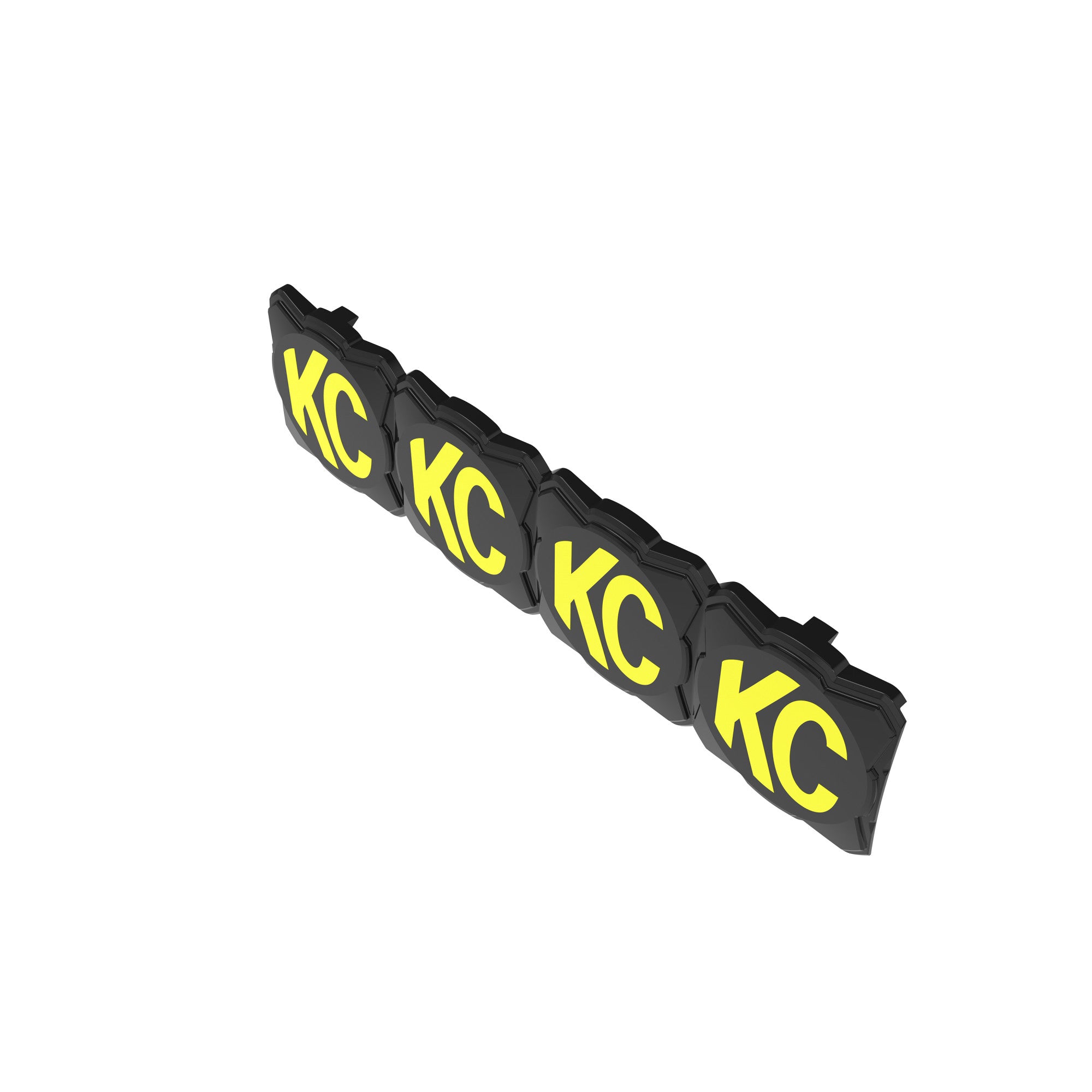 Head Light Cover Flex Era Bar 10 Inch Black/Yellow Each KC HiLiTES