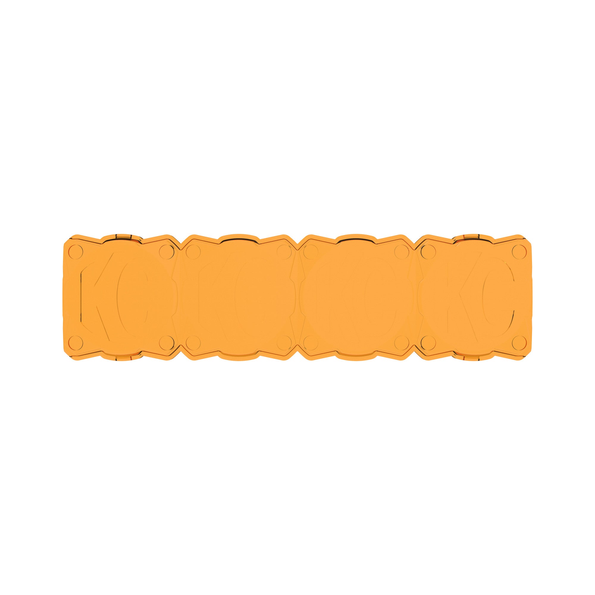 Head Light Cover Shield Flex Era Bar 10 Inch Amber Each KC HiLiTES