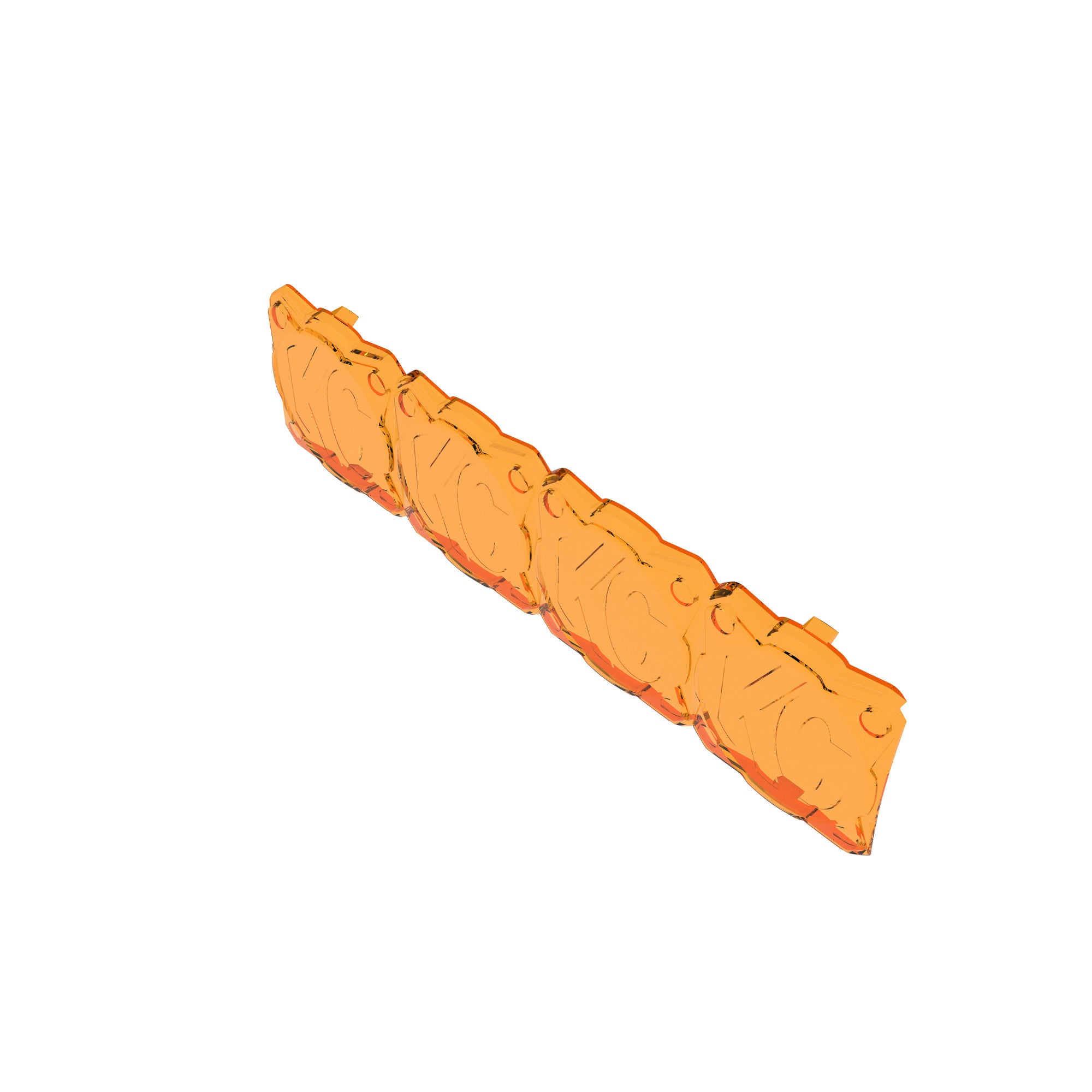Head Light Cover Shield Flex Era Bar 10 Inch Amber Each KC HiLiTES