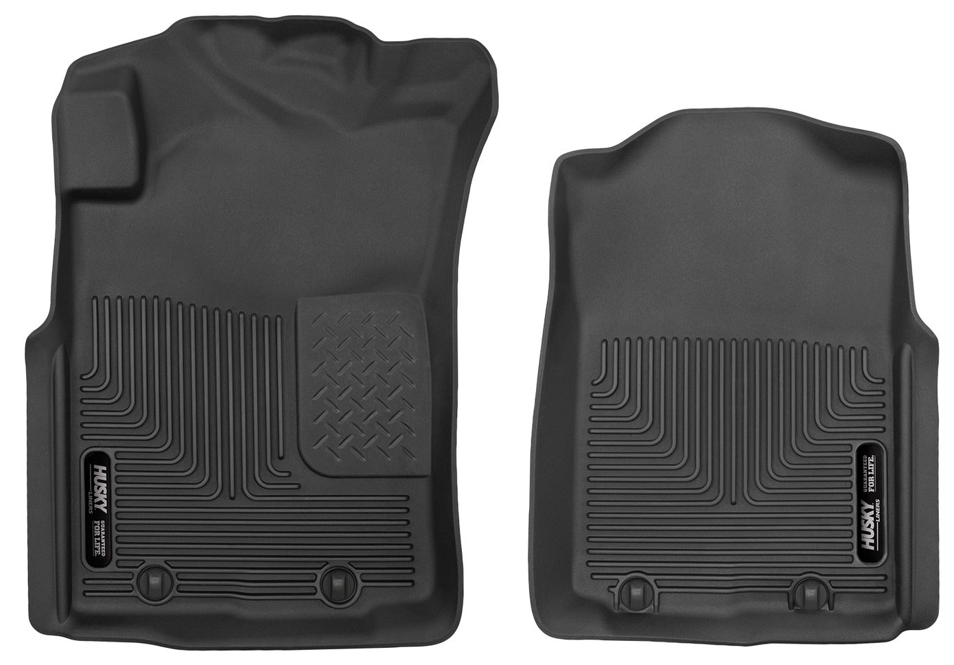 X-act Contour Front Floor Liners For 2005-2011 Tacoma Husky Liners