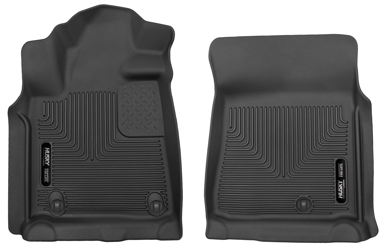 X-act Contour Front Floor Liners For 2007-2011 Tundra/Sequoia Husky Liners