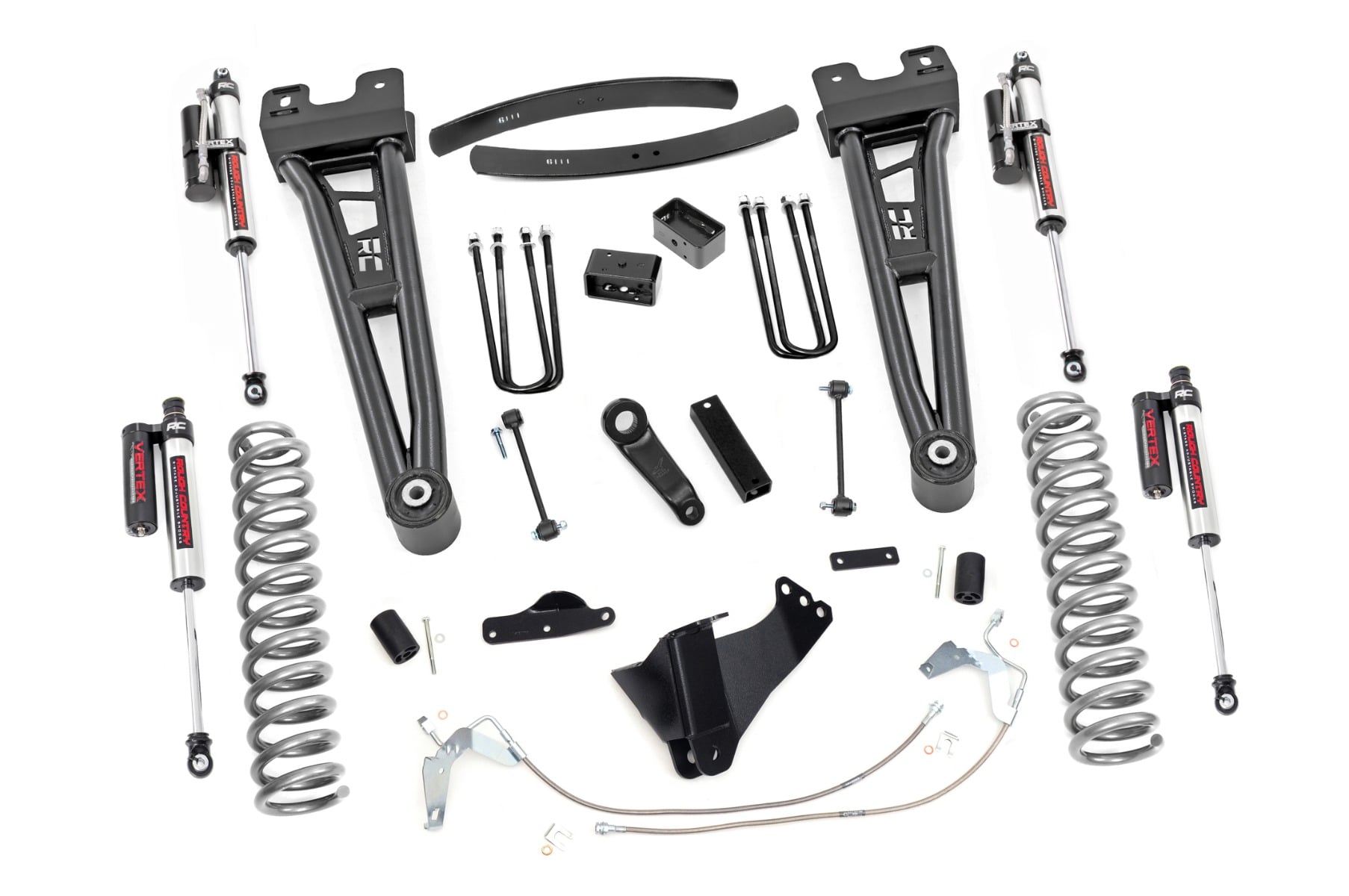 6 Inch Lift Kit Diesel Radius Arm Vertex Ford F-250/F-350 Super Duty (08-10) Rough Country