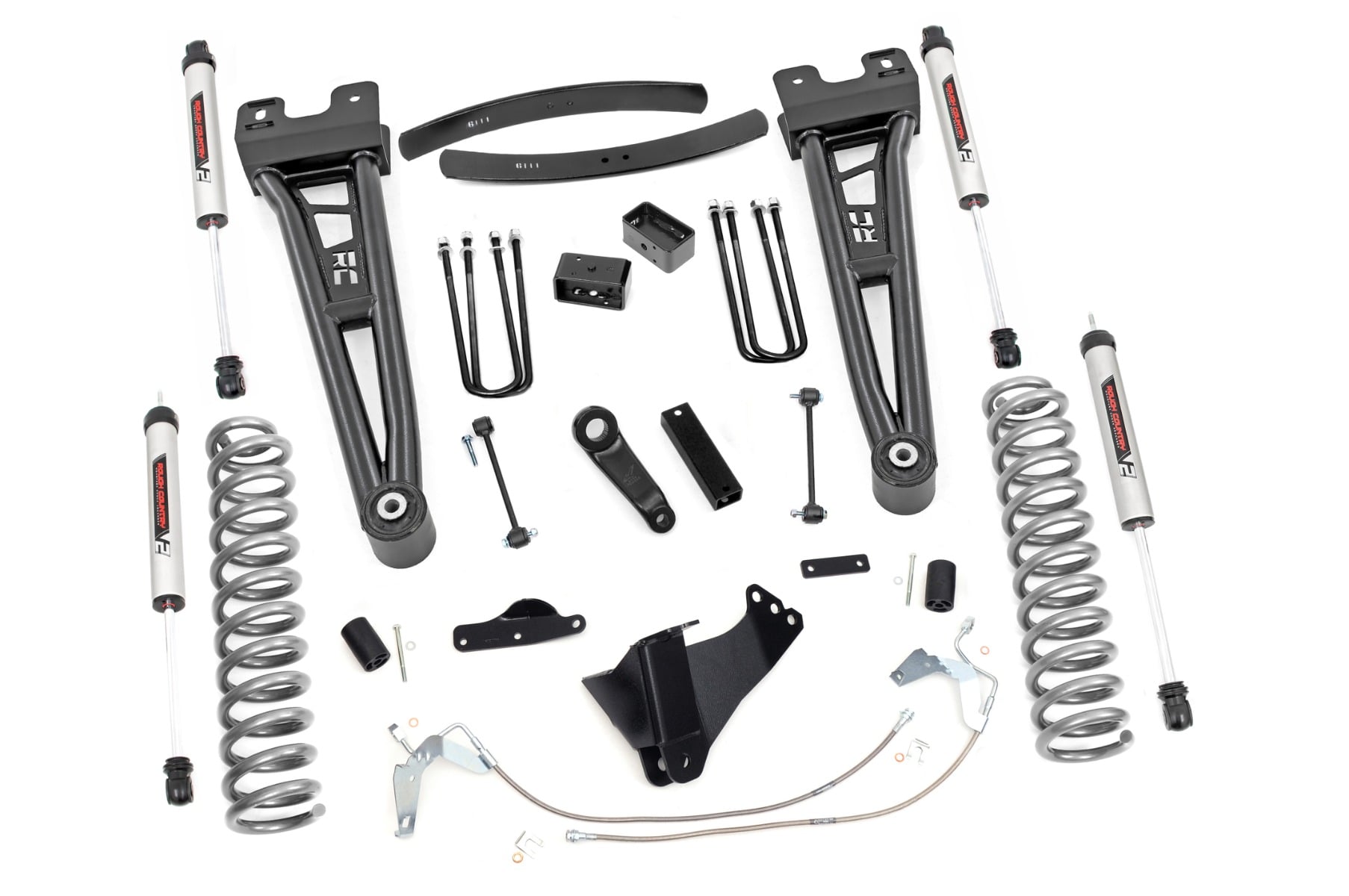 6 Inch Lift Kit Diesel Radius Arm V2 Ford F-250/F-350 Super Duty (08-10) Rough Country