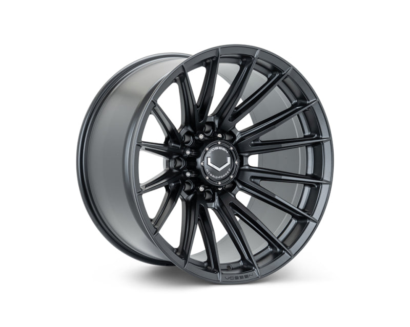 Vossen HFX-2 22x10 - 8x165.1 - ET18 - Super Deep Face - 125.1 - Satin Black Wheel