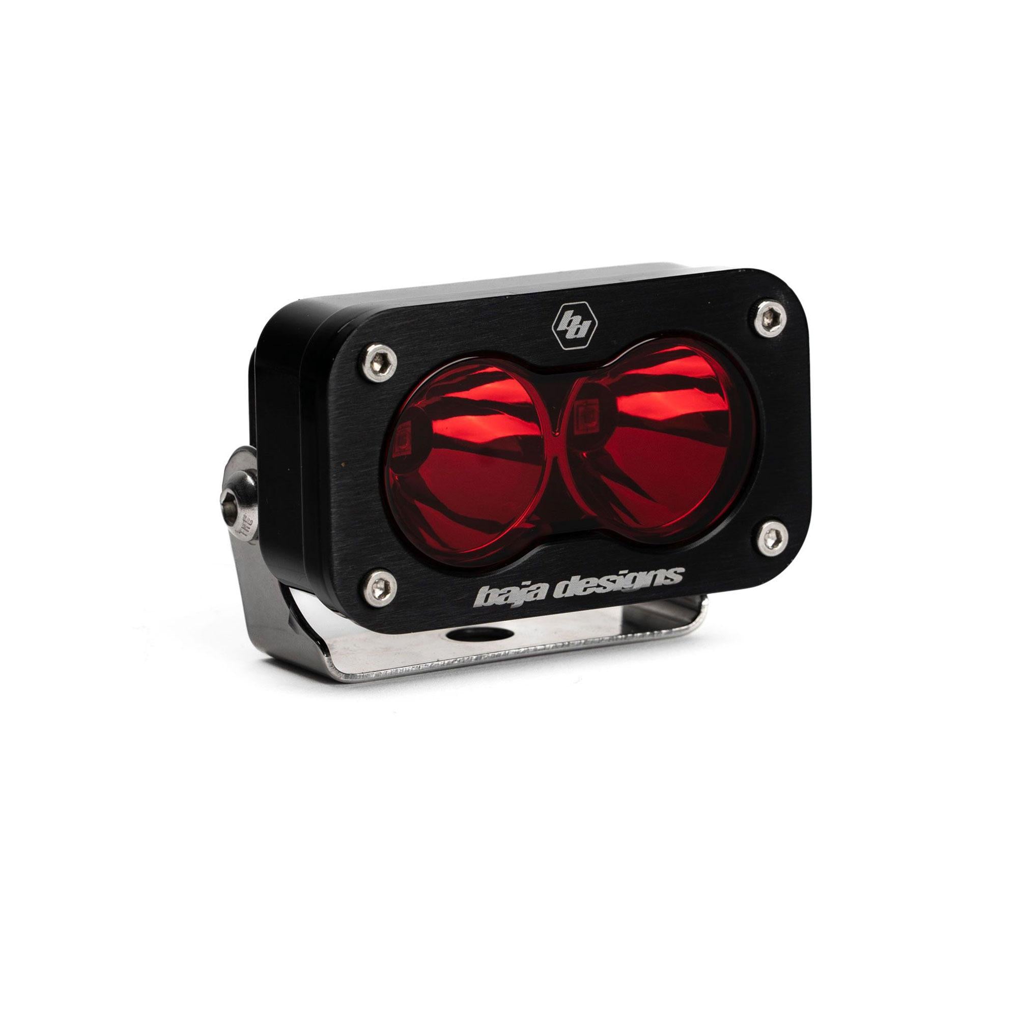 S2 Red LED Auxiliary Light Pod Baja Desgins