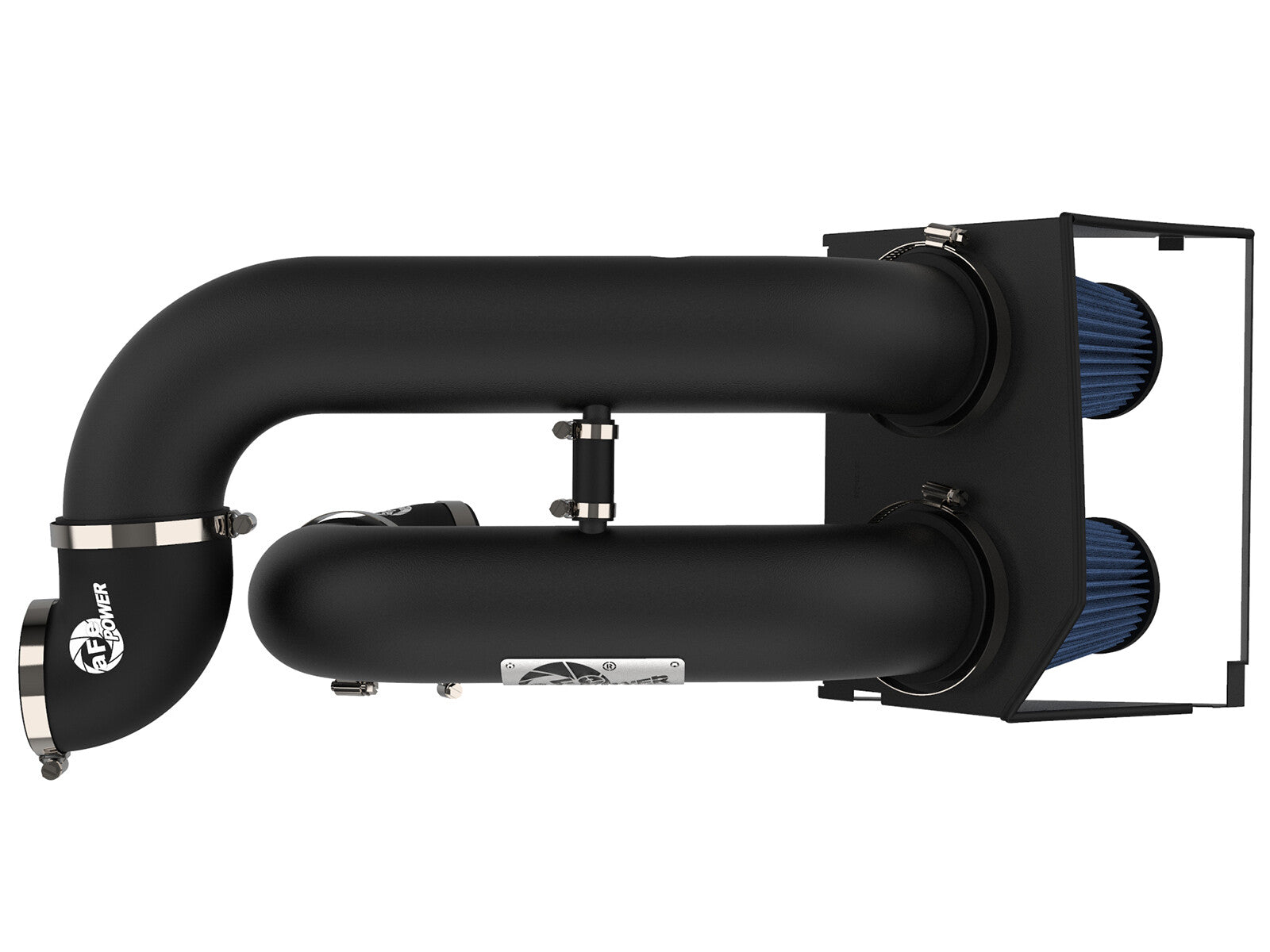 Rapid Induction Cold Air Intake System w/ Pro 5R Filter Ford F-150/Raptor 17-20 V6-3.5L (tt)/Expedition 18-21 V6-3.5L (tt) 92 Percent Air Flow Gain aFe Power