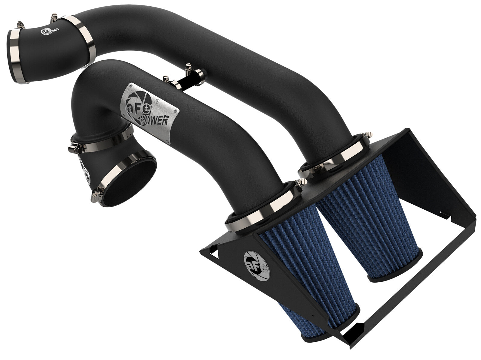 Rapid Induction Cold Air Intake System w/ Pro 5R Filter Ford F-150 15-26 V6-2.7L (tt)/ 15-16 V6-3.5L (tt) 71 Percent Air Flow Gain aFe Power