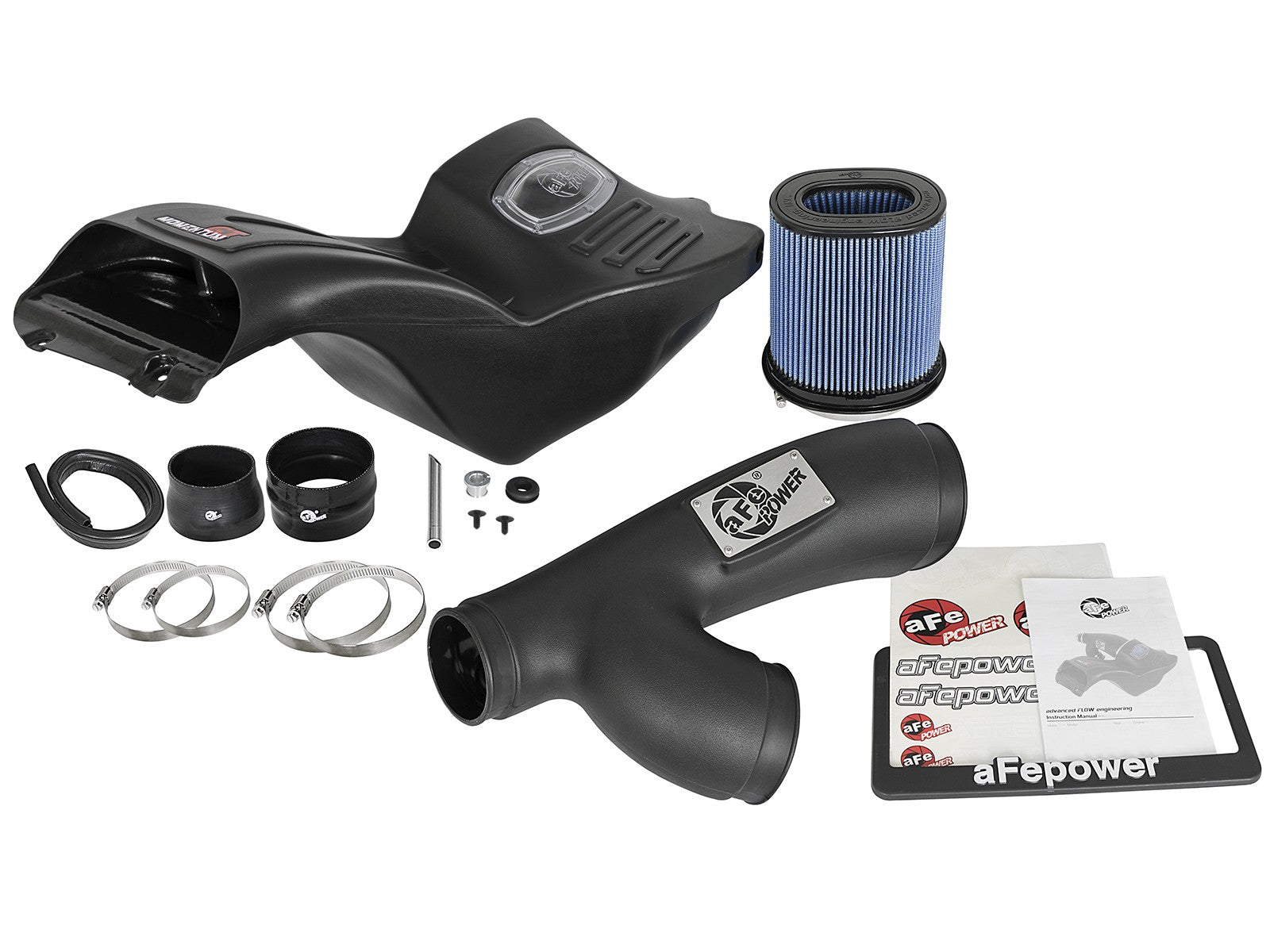 Momentum GT Cold Air Intake System w/ Pro 5R Filter Ford F-150/Raptor 17-20 V6-3.5L (tt) aFe Power