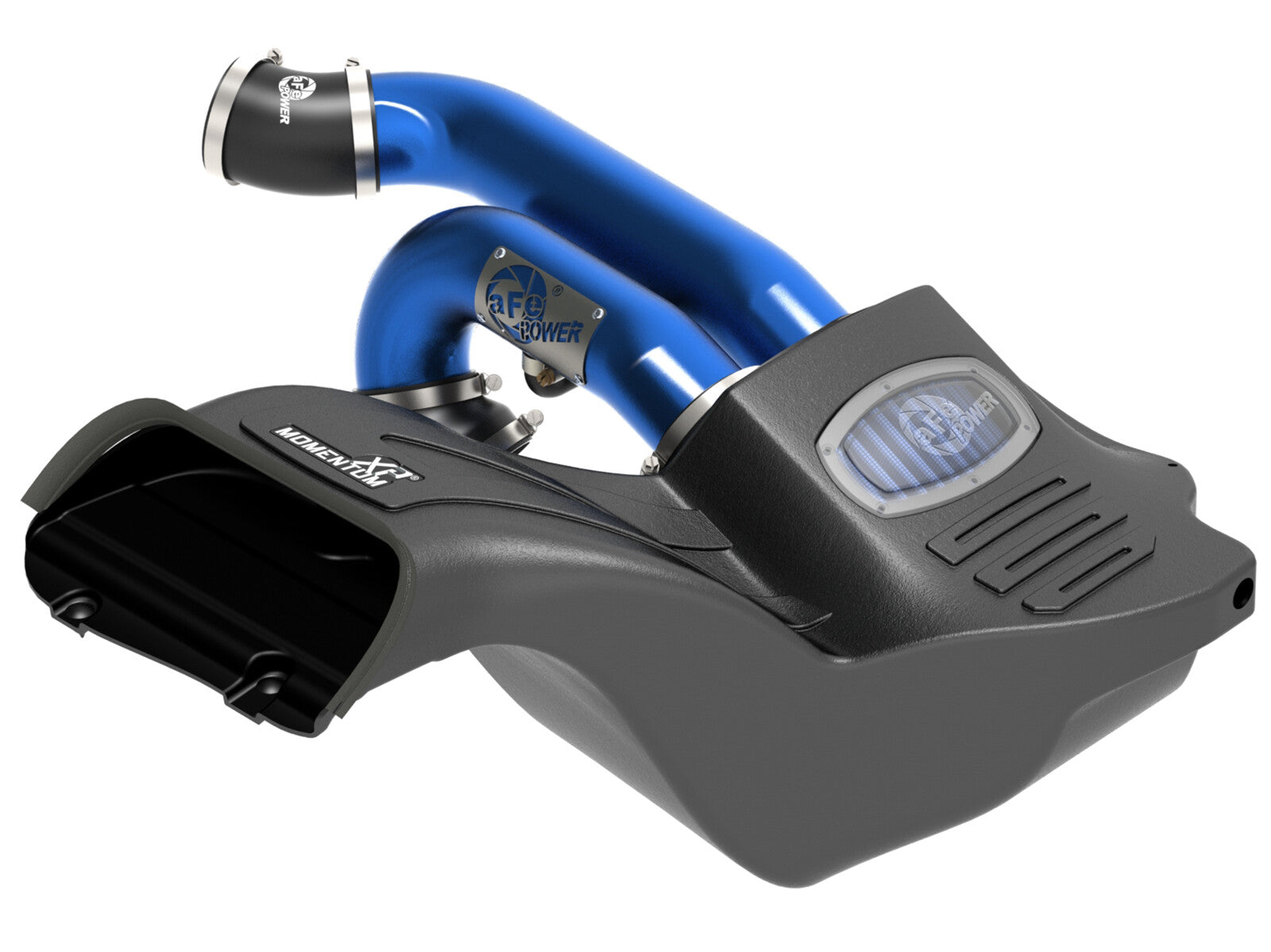 Momentum Xp Cold Air Intake System w/ Pro 5R Filter Blue Ford F-150 Raptor 17-20 V6-3.5L (tt) aFe Power