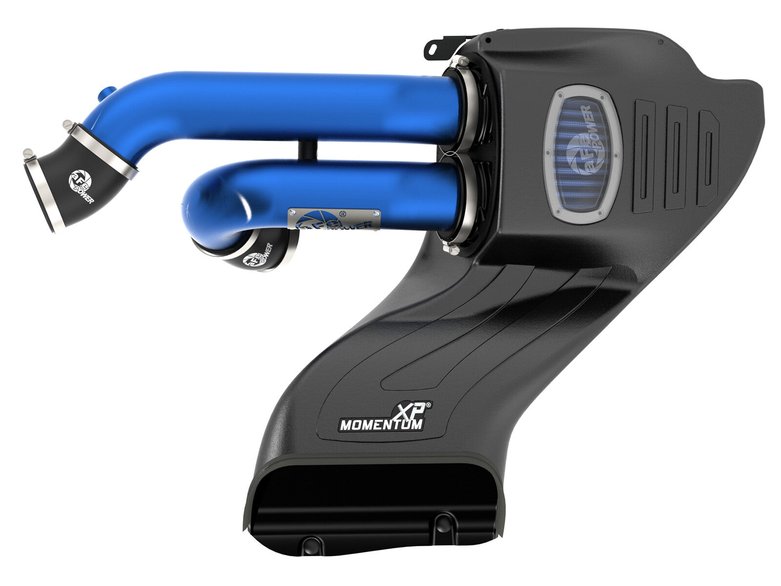 Momentum Xp Cold Air Intake System w/ Pro 5R Filter Blue Ford F-150 Raptor 17-20 V6-3.5L (tt) aFe Power