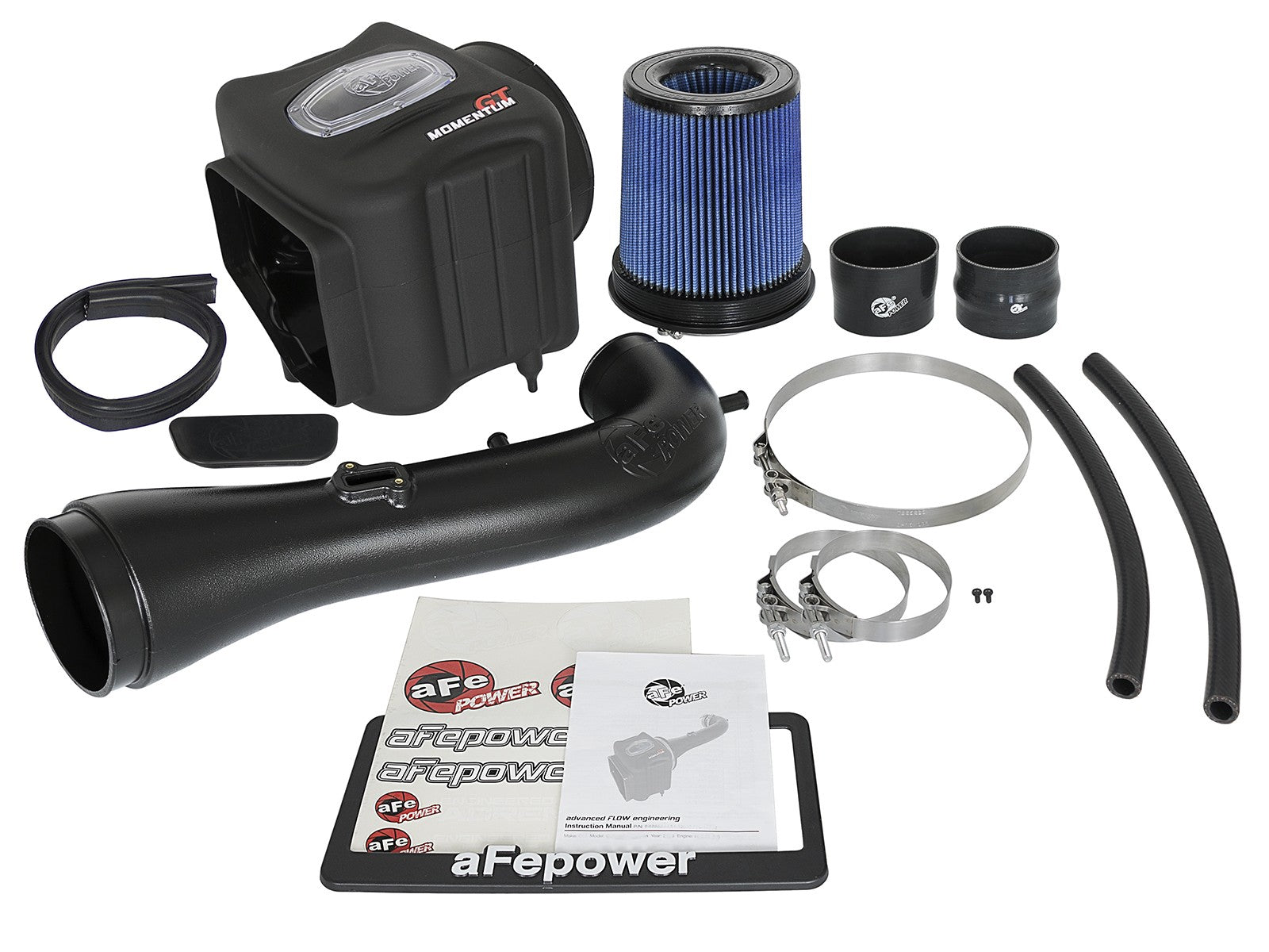 Momentum GT Cold Air Intake System w/ Pro 5R Filter GM Silverado/Sierra 1500 14-19/Tahoe/Suburban/Yukon/XL/Escalade 15-20 V8-5.3L/6.2L aFe Power