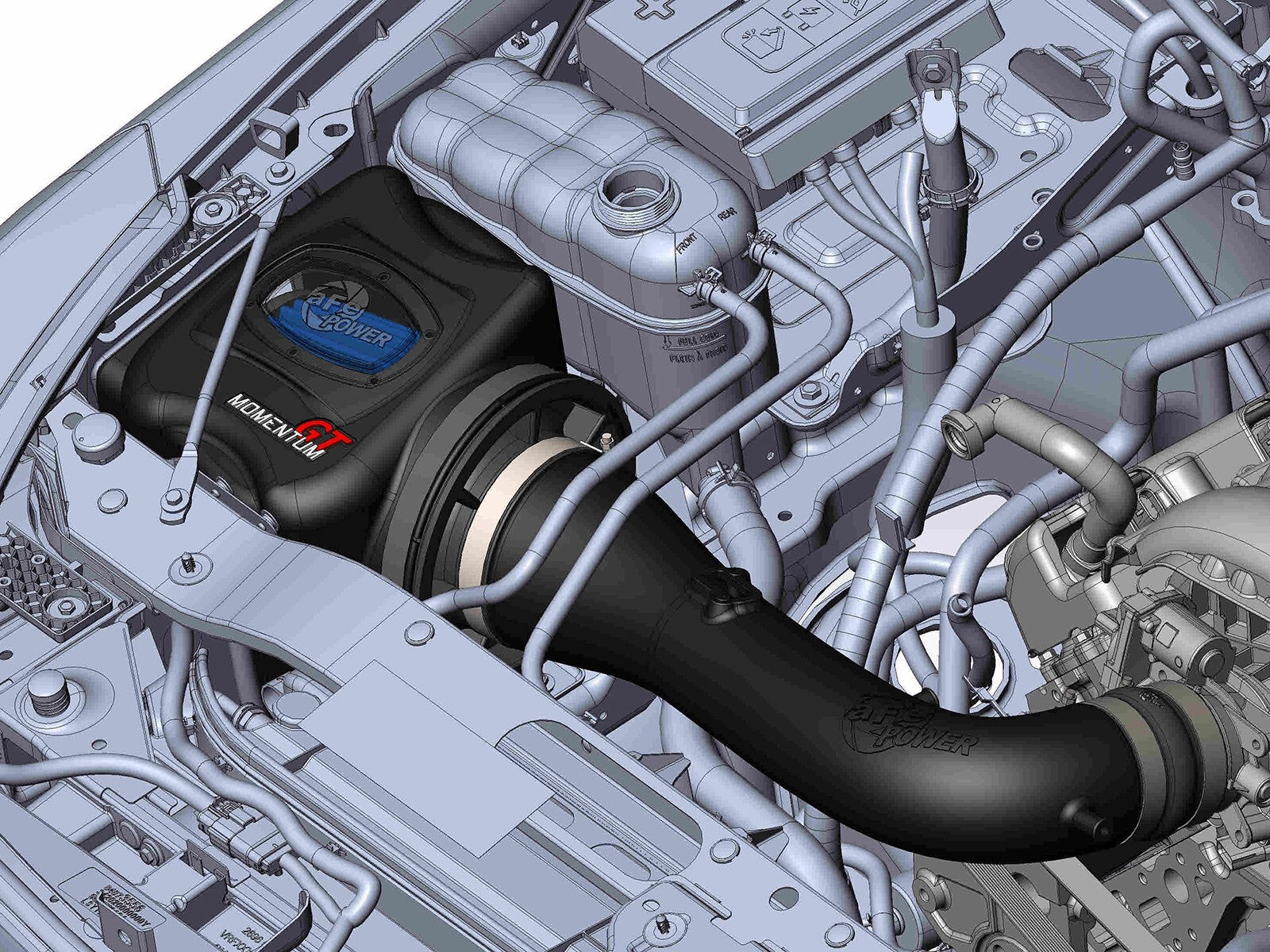 Momentum GT Cold Air Intake System w/ Pro 5R Filter GM Silverado/Sierra 1500 14-19/Tahoe/Suburban/Yukon/XL/Escalade 15-20 V8-5.3L/6.2L aFe Power