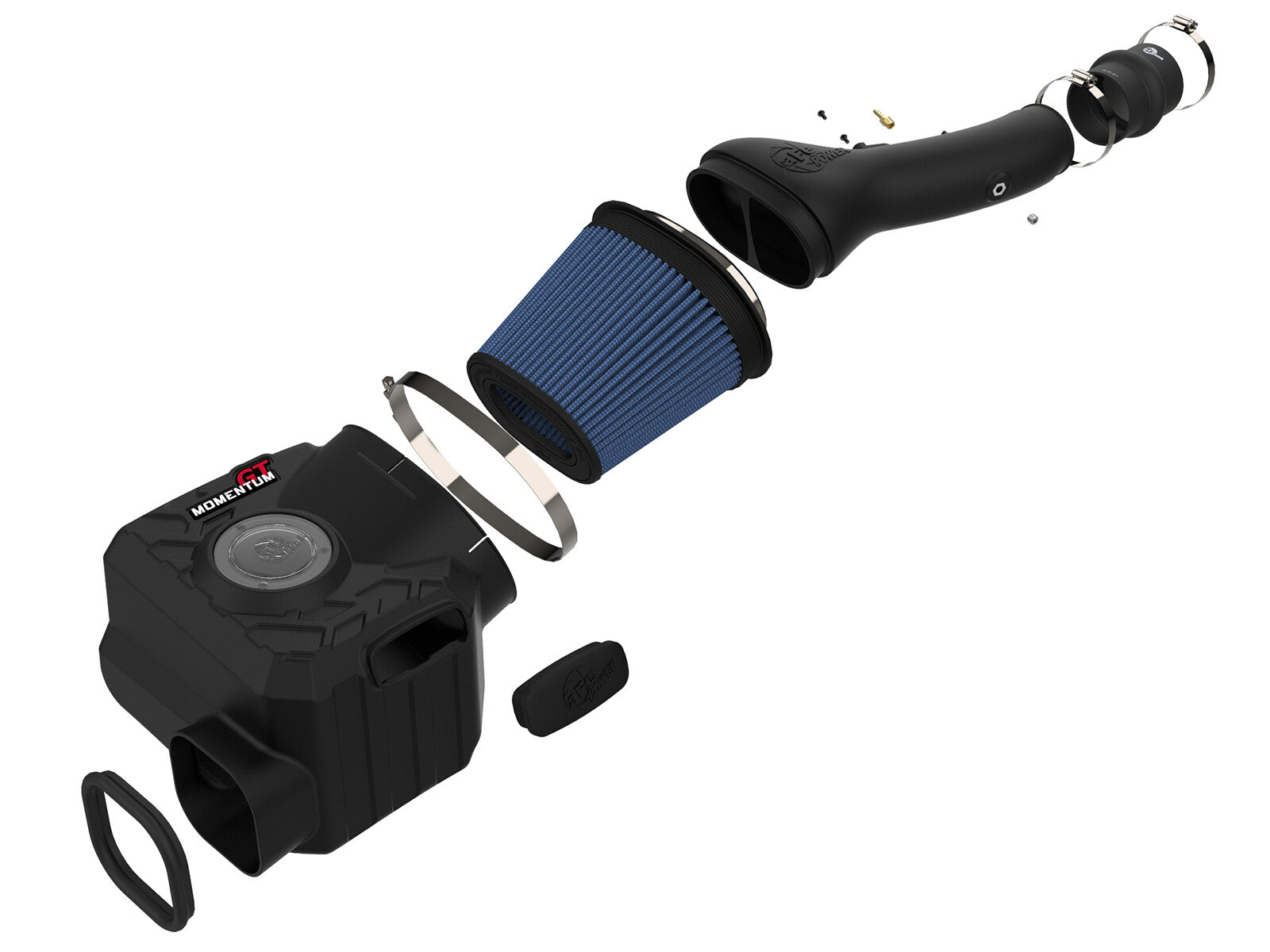 Momentum GT Cold Air Intake System w/ Pro 5R Filter Toyota Fj Cruiser 10-14/4Runner 10-24 V6-4.0L w/ Magnuson Supercharger aFe Power