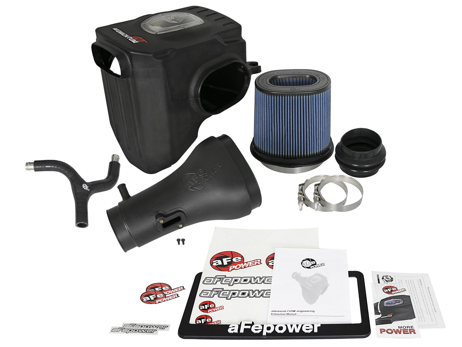 Momentum GT Cold Air Intake System w/ Pro 5R Filter Nissan Titan 17-24 V8-5.6L aFe Power