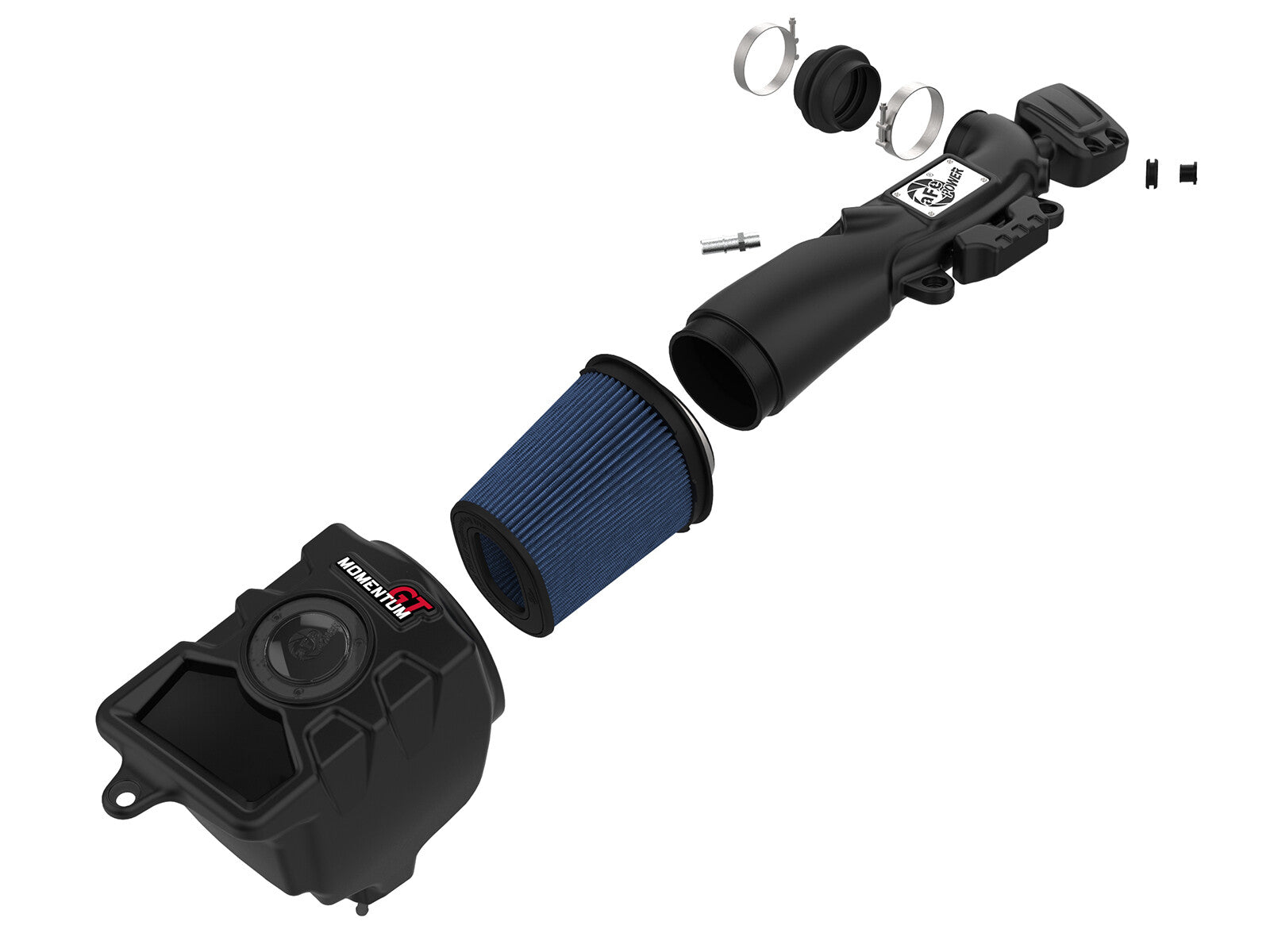Momentum GT Cold Air Intake System w/ Pro 5R Filter Jeep Wrangler (Jl)/Gladiator (Jt) 18-26 V6-3.6L aFe Power