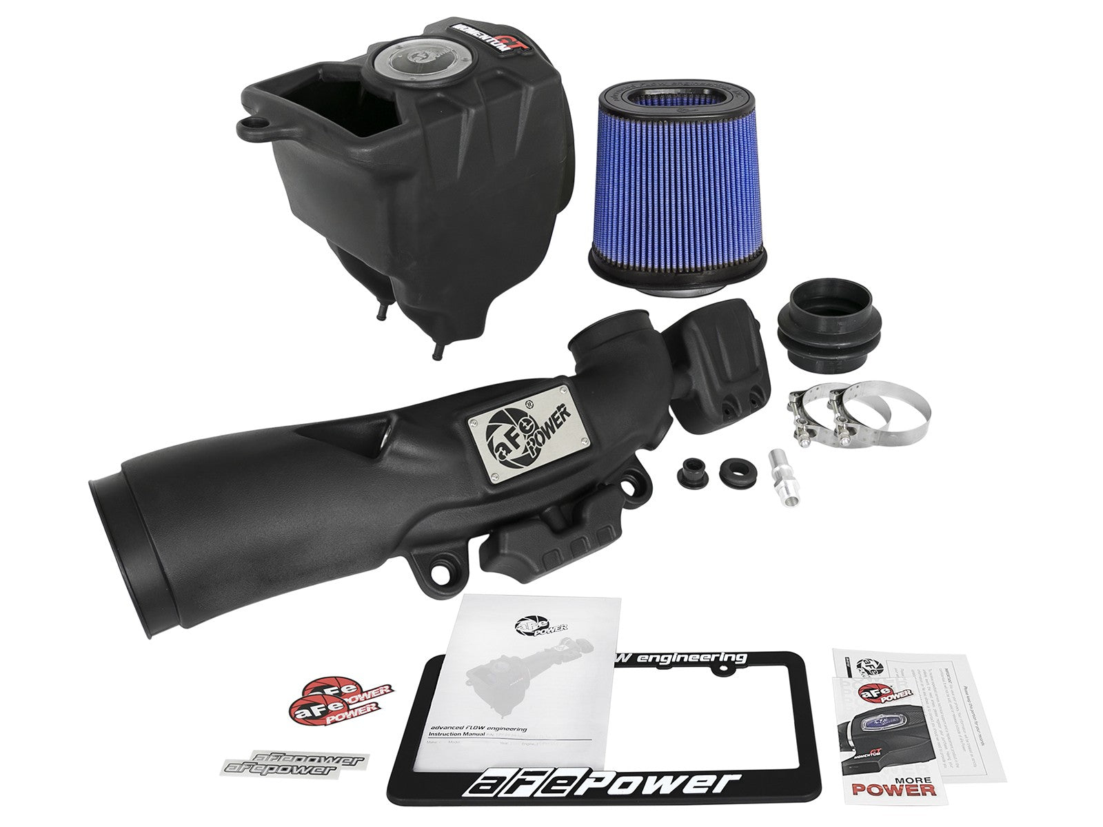 Momentum GT Cold Air Intake System w/ Pro 5R Filter Jeep Wrangler (Jl)/Gladiator (Jt) 18-26 V6-3.6L aFe Power