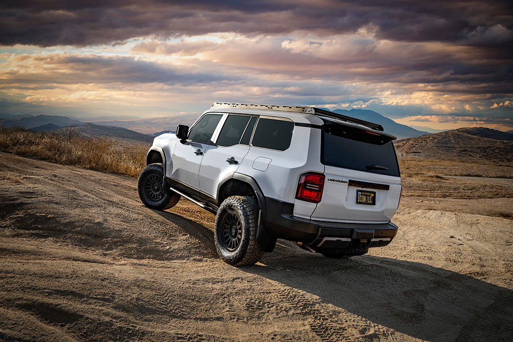 2022-2025 Toyota Tundra 2023-2025 Toyota Sequoia 2024-2025 Toyota Tacoma 2024-2025 Toyota Land Cruiser 250 Series 2024-2025 Lexus GX550 2025 Toyota 4Runner Rear Billet Upper Link Kit Icon Vehicle Dynamics