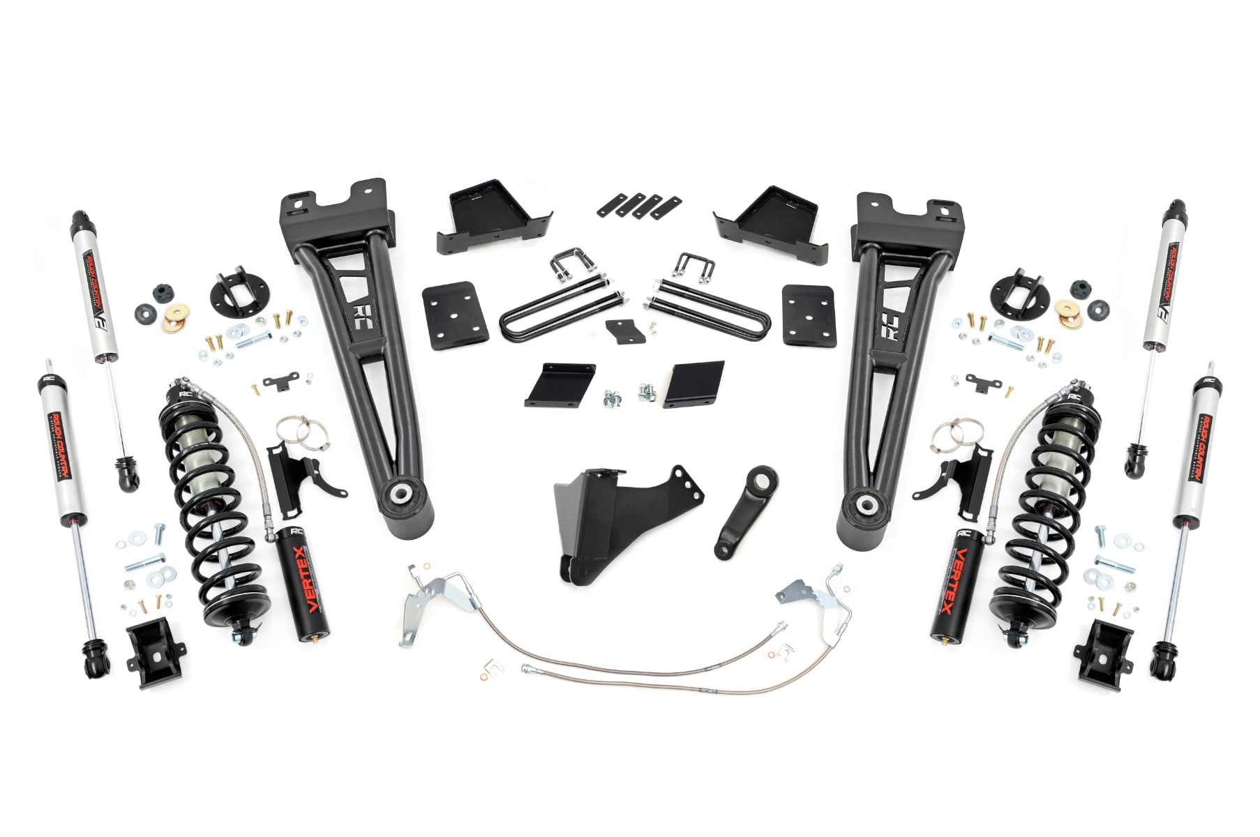 6 Inch Lift Kit Diesel Radius Arm C/O V2 No OVLD Ford F-250 Super Duty (11-14) Rough Country