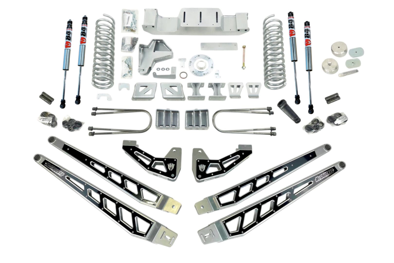 McGaughy's 6 Inch Premium Lift Kit 2019-2024 Dodge Ram 3500 4-Link Kit 4WD
