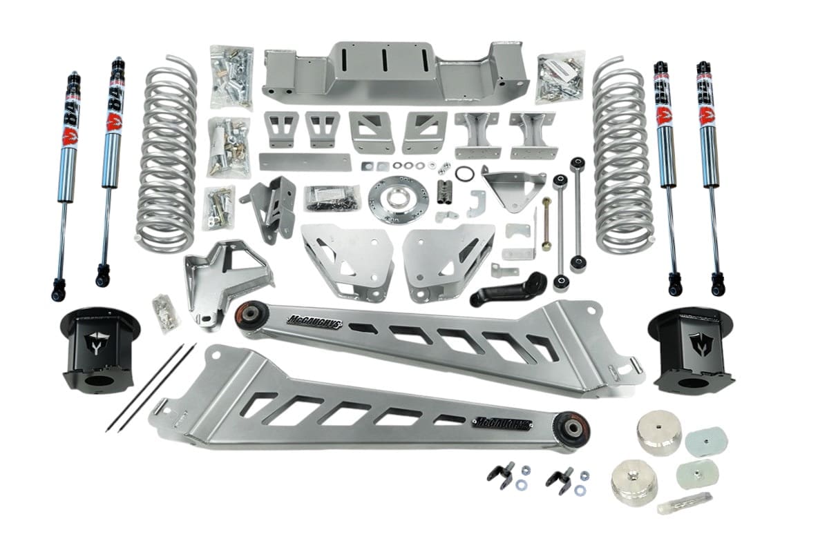 McGaughy's 8 Inch Premium Lift Kit 2019-2024 Dodge Ram 2500 Radius Arms 4WD with Rear Air Suspension