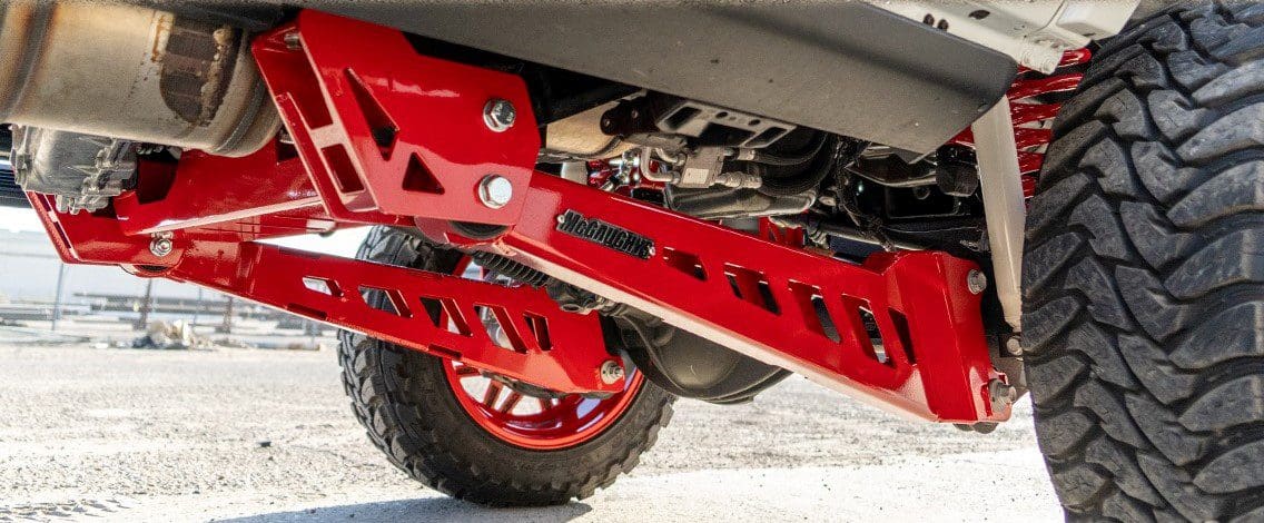 McGaughy's 8 Inch Premium Lift Kit 2019-2024 Dodge Ram 3500 Radius Arms 4WD