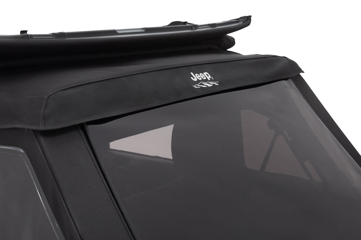 Jeep Trektop Glide - Jeep 07-18 Wrangler JK 2-Door (Black Diamond) Bestop