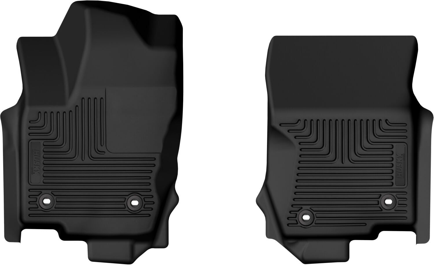 X-act Contour Front Floor Liners For 2024 GX550, Land Cruiser Husky Liners