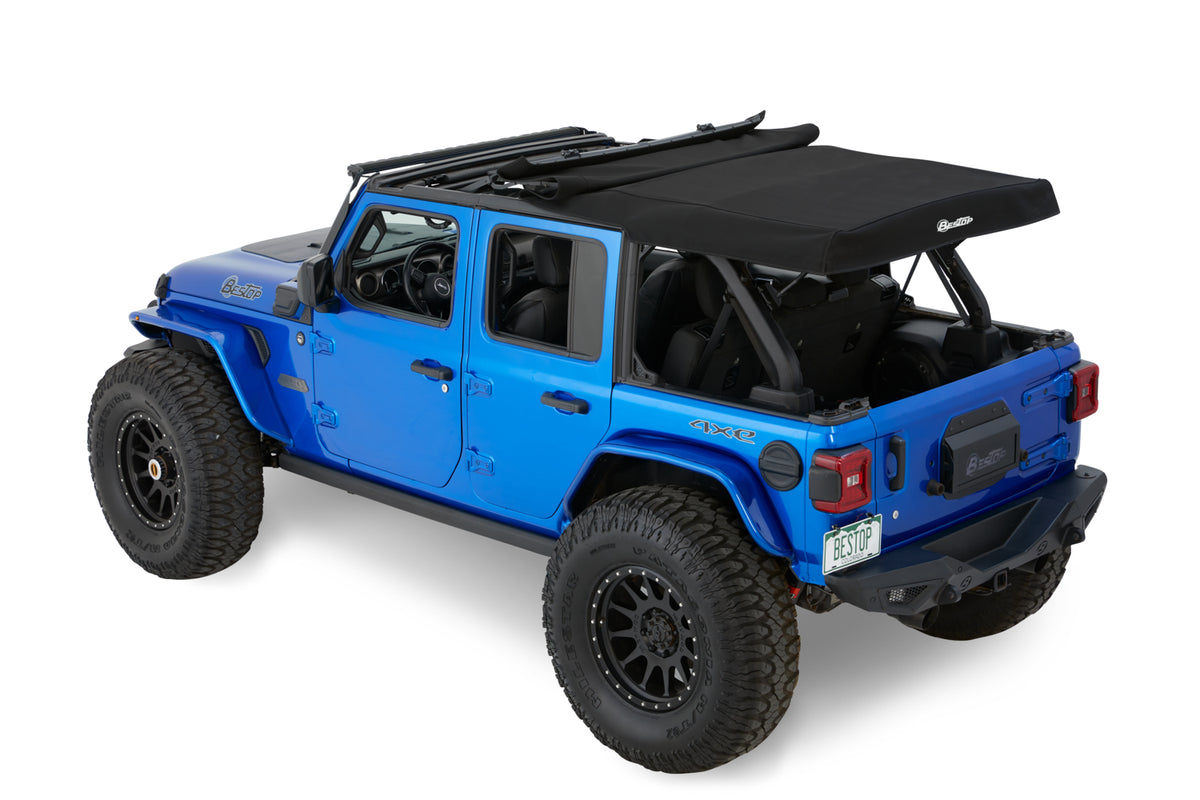 Supertop Jeep '18-26 Wrangler JL 4-Door Premium Black Twill Bestop